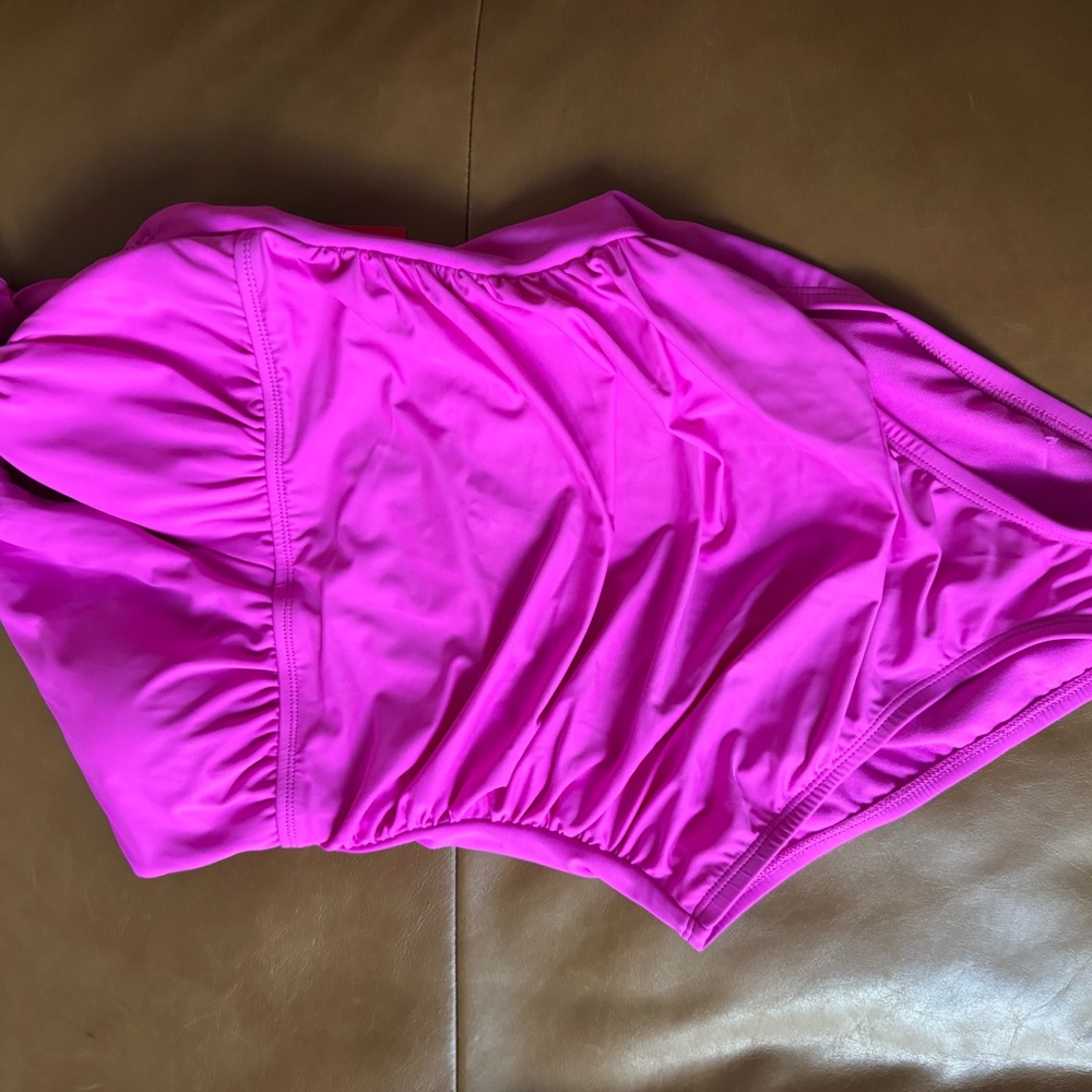 Women’s One-Piece Swimsuit in Bright Fuchsia